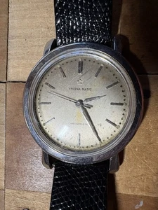 OROLOGIO DA POLSO ETERNA-MATIC CRONOMETRO CASSA ACCIAIO 17j STILE UFO! - Foto 1 di 6