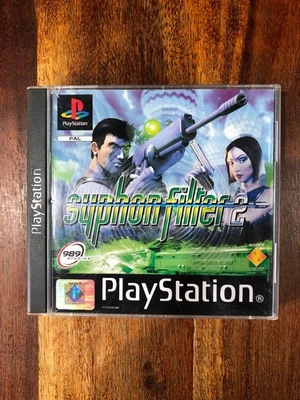 Syphon Filter 2 PS1 Sony Playstation 1 PAL FR (Platinum Version) - Immagine 1 di 4