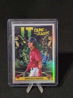 2022 Bowman Chrome Marcelo Mayer It Came To The League Boston Red Sox # ICFL-3 - Image 1 of 2