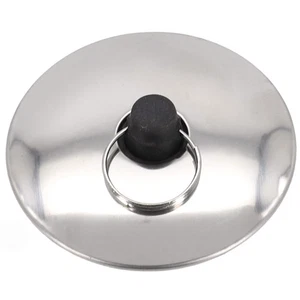 Lavello IN Gomma Spina Tappo di Scarico Acqua Con Anello Vasca Accessori Per - Foto 1 di 24