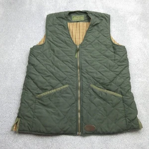 Musto Gilet Mens Large Green Body Warmer Country Shooting Farmer Vest Layer - Picture 1 of 10