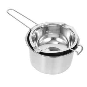 Stainless Steel Double Boiler Pot Set for Melting Chocolate Candy Candle Soap... - Picture 1 of 9