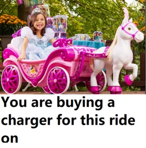 🔥ac adapter charger for Disney Princess Royal Horse Carriage Girls 6V Ride-On - Picture 1 of 4