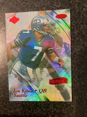 1999 Collector's Edge Masters HoloSilver /3500 Jon Kitna Seattle Seahawks B25 - Image 1 of 2