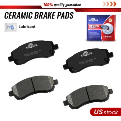 Pastillas de freno de cerámica de disco delantero 4 piezas para Subaru Impreza Legacy 1997 1998-2000 2,2 L Foto 1 de 4