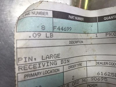 F44699 Case IH Grande PIN CNH New Holland 44699 Foto 1 de 2