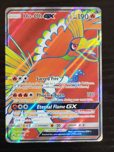 Carta Pokémon: Ho-Oh Gx, Jogo de Tabuleiro Pokémon Usado 87029439