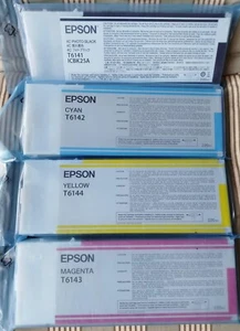 Oryginalne wkłady atramentowe Epson T6141 T6142 T6143 T6144 - DE Darmowa wysyłka! - Zdjęcie 1 z 1