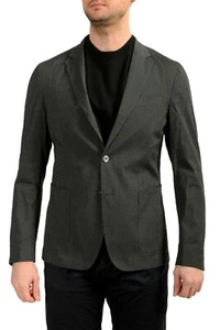 Hugo Boss Men's "Nold2" Slim Fit Plaid Sport Coat Blazer US 38R IT 48R - Picture 1 of 6