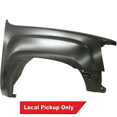 New Primed Passenger Side Fender For 07-13 GMC Sierra 1500 07-14 Sierra 2500 HD Foto 1 de 4