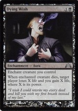 Dying Wish *FOIL Uncommon* Magic MtG x1 Gatecrash SP