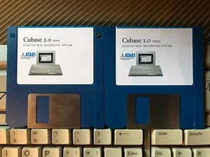 N.ro 2 Floppy 3,5” Cubase 2.0 per Atari 520/1040 ST Mega ST - Zdjęcie 1 z 9