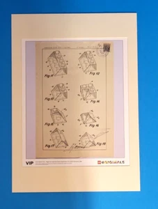 LEGO ORIGINALS First Edition Print - Spanish Patent For Elements 1958 - MOUNTED - Picture 1 of 12