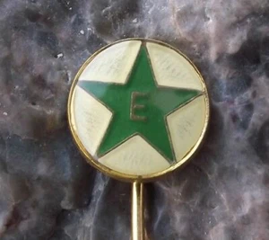 Antique Esperanto Language Association Club Members Letter E Star Pin Badge - Picture 1 of 2