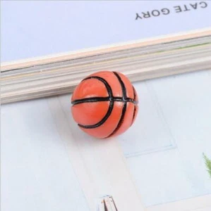 Casa de muñecas miniatura baloncesto juguete para niños pelota deportiva juego accesorio - Imagen 1 de 9