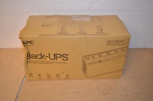 NEW OPEN BOX APC Back-UPS 600VA 7-Outlet/1-USB Battery Back-Up Black - Picture 1 of 3