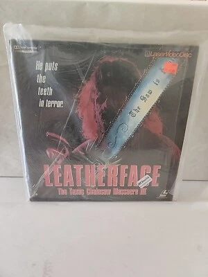 Leather Face The Texas Chainsaw Massacre III Laser Disc — 第 1/4 张图片