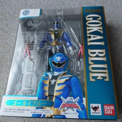 S.H.Figuarts GOKAI BLUE Kaizoku Sentai Gokaiger Action Figure Bandai Japan - Image 1 of 4
