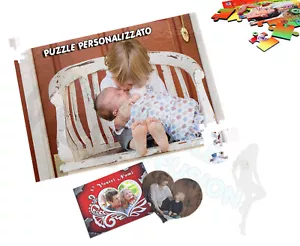 PUZZLE PERSONALIZZATO STAMPA PERSONALIZZATA A4 QUADRO TASSELLI FOTO BIMBO - Foto 1 di 1