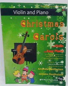 Christmas Carols for Violin and Easy Piano 20 Traditional Christmas Like New - Imagen 1 de 6