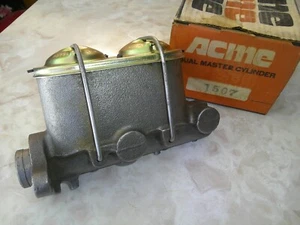 Acme 1507 Rebuilt Master Cylinder 1971 Cadillac w/ Split System, Disc Brakes - Picture 1 of 10