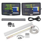 2 3 Achsen Digitalanzeige DRO lineare Skala Scale Hohe Präzision 50-1000mm Lathe