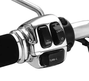 Kit de carcasa de interruptor cromado Harley-Davidson - 71826-11 - Imagen 1 de 2