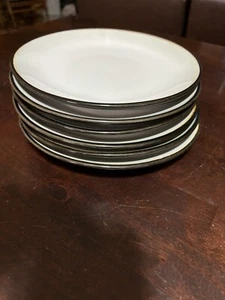 Sango Nova Black 4932 8” Salad Plate *SOLD INDIVIDUALLY* - Picture 1 of 5