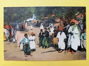 cpa AFRIQUE du NORD ALGÉRIE BLIDA Fête du RAMADAN au Marabout SIDI el KEBIR - Picture 1 of 2