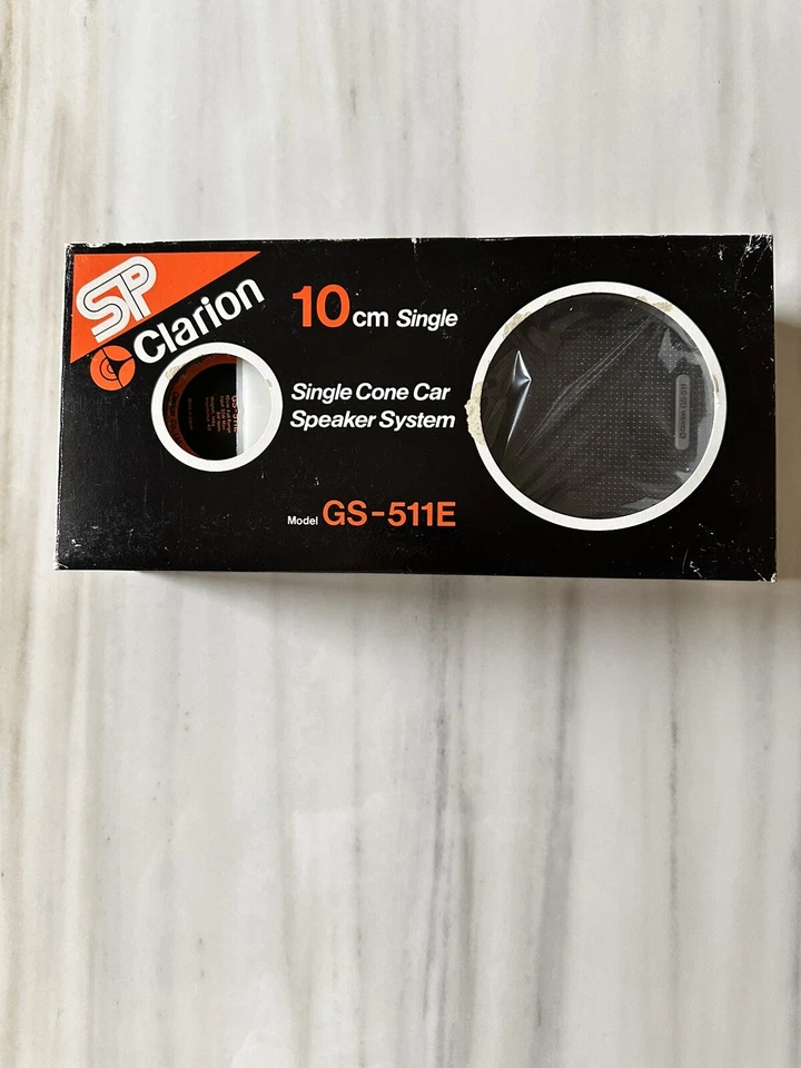 Sistema de altavoces de cono único Clarion GS-511E de colección para automóvil Foto 1 de 3