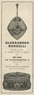 W2015 Alessandro Sordelli Jewellery - Milan - 1925 Publicité - Annonce