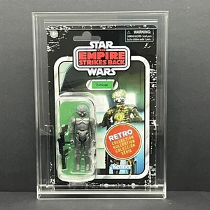 Star Wars Retro Collection Zuckuss MOC + New Acrylic Display Case - Picture 1 of 2