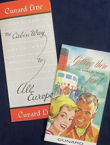 Cunard - The Cabin Way to Europe, Getting There is Half the Fun - Bild 1 von 7