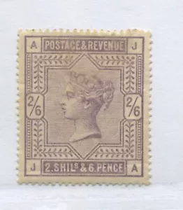 QV 1883 2/6d JA mint o.g. hinged - Picture 1 of 1