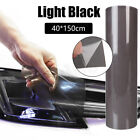 40X150cm Light Smoke Black Tint Film Headlights Tail Lights Auto Car Vinyl Wrap