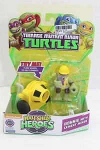 Mezclador de cemento de construcción púrpura Playmates Half Shell Heroes TMNT Donatello - Imagen 1 de 4