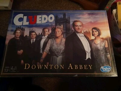 CLUEDO - Downton Abbey Board Game, Hasbro Murder Mystery Complete Gt Cond  - Image 1 of 4