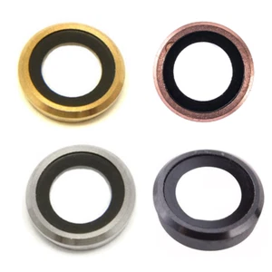 IPHONE 6 6S ANELLO RING LENTE VETRO VETRINO FOTOCAMERA CAMERA CORNICE - Foto 1 di 1