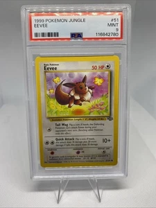 1999 Pokémon Vintage Eevee 51/64 Jungle Regular - Picture 1 of 2