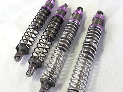 HPI BAJA 5B 1/5 Stoßdämpfer+Doppelfedern hinten/Passt auch für Rovan/Rofun usw - Bild 1 von 4