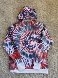 Sudadera con Capucha Grateful Dead 686 Tie Die Grande Nueva Sin Etiqueta Nueva Sin Etiquetas Bolsillo de Alijo ¡Rara! - Imagen 1 de 11