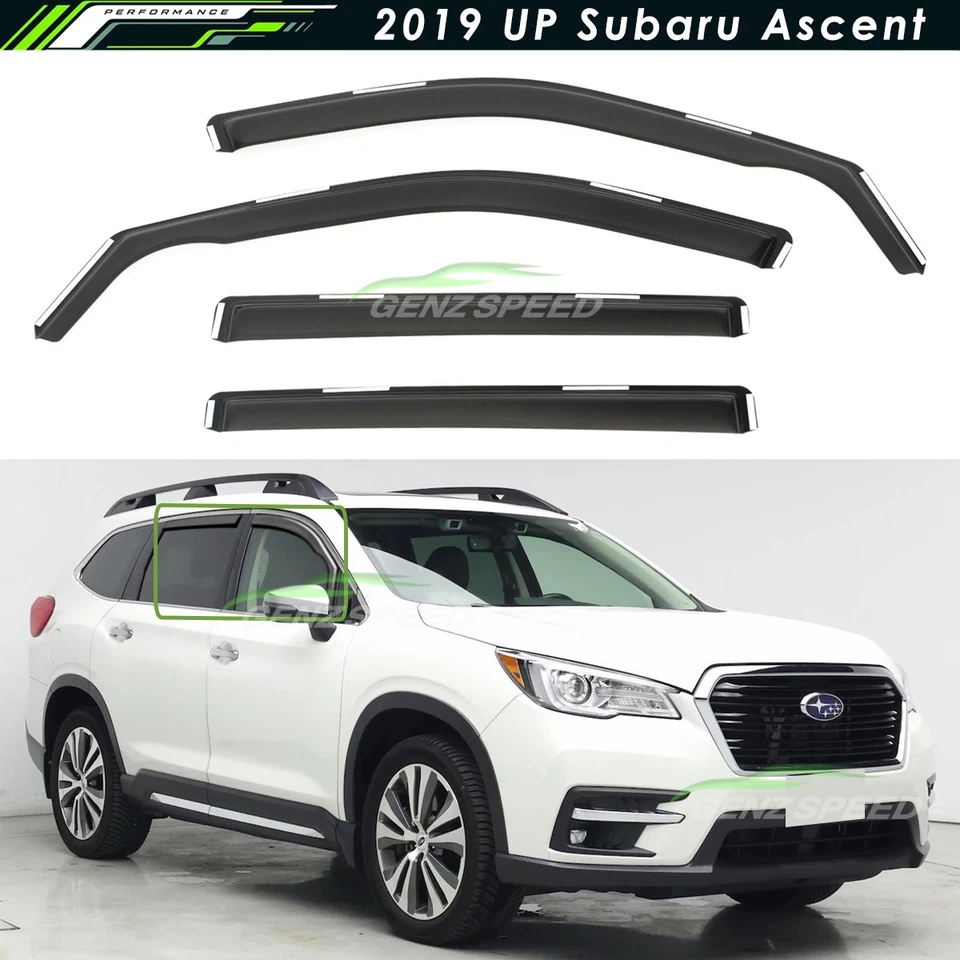 Встроенные дождевики козырьки вентиляционные козырьки для Subaru Ascent 2019-2025 годов выпуска - Изображение 1 из 4