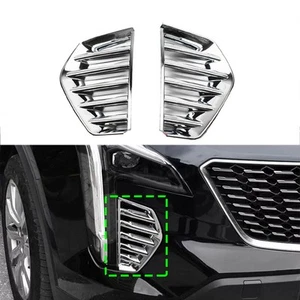 2 piezas biseles de cubierta de luz antiniebla delantera cromados para Cadillac XT4 2019-2023 - Imagen 1 de 9