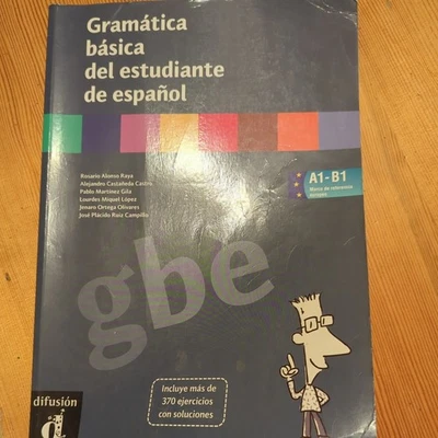 Gramatica Basica Del Estudiante de Espanol, Difusion, Spanish Grammar Textbook - Image 1 of 4