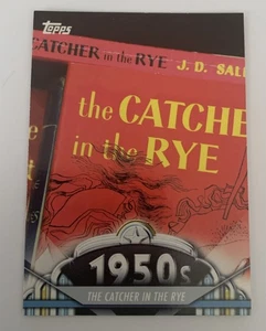 2011 Topps American Pie Card #31 The Catcher In The Rye Hits Shelves 1950s - Picture 1 of 2