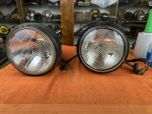 Original PAIR Vintage 1940’s BLC 682-J 6V HEAD LIGHT LAMP Car Truck HoT RaT Rod - Bild 1 von 14