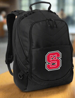 NC State Laptop Backpack – Official NC State Wolfpack Bookbag – 17" Laptop Sleev - Image 1 of 4