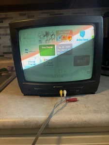 VTG Sansui TVM1316F 13" (Black)CRT TV-Retro/ Gaming Tv ( No Remote) - Picture 1 of 22