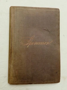1869, Spencerian Key to Practical Penmanship.. by H.C. Spencer, HB ILLUS RARE VG - Picture 1 of 9