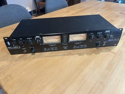 Art PROMPAII Dual Channel Tube Microphone Preamplifier - Black - Image 1 of 4